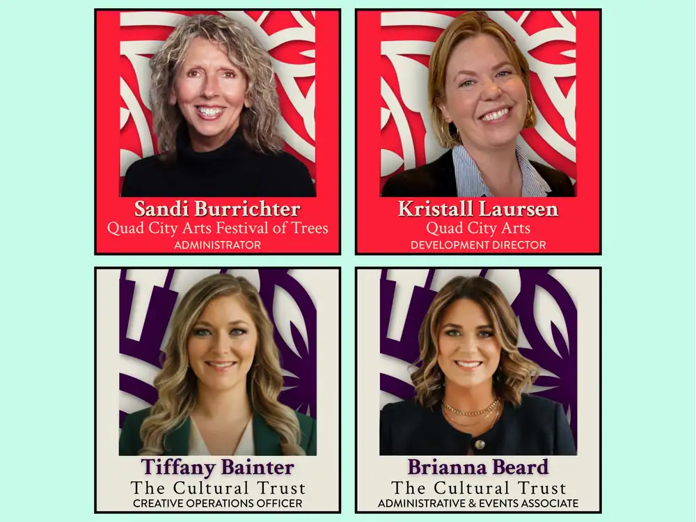 Portraits of The Cultural Trust team members including administrators and development directors.