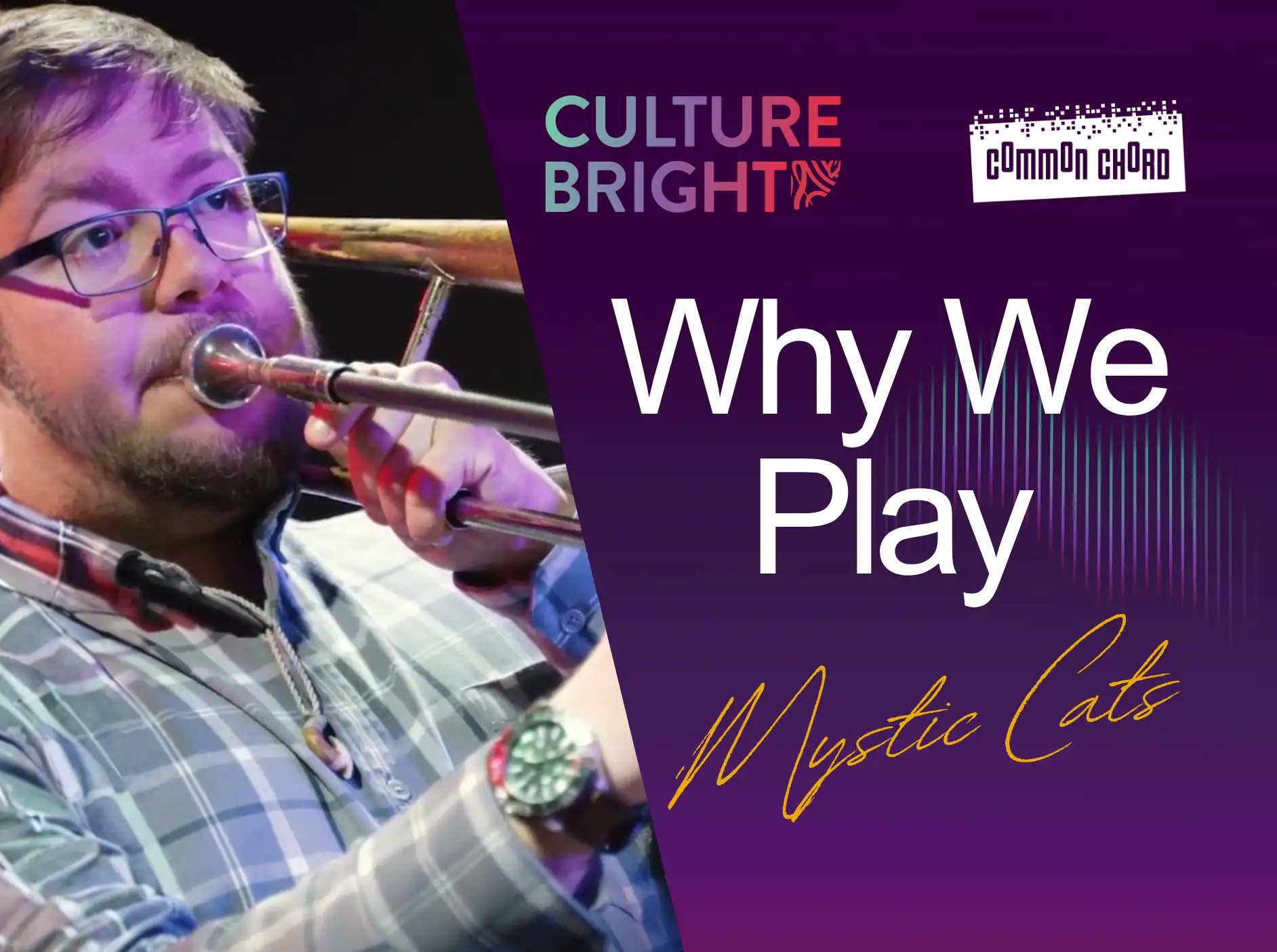 Musician playing flute during a live performance at The Cultural Trust event.